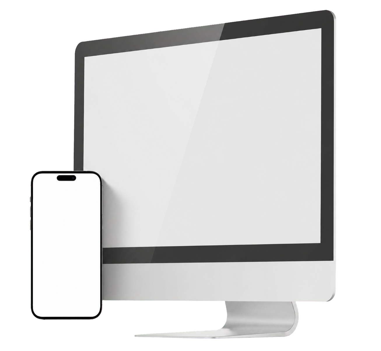 Desktop and phone showing Adlo ads