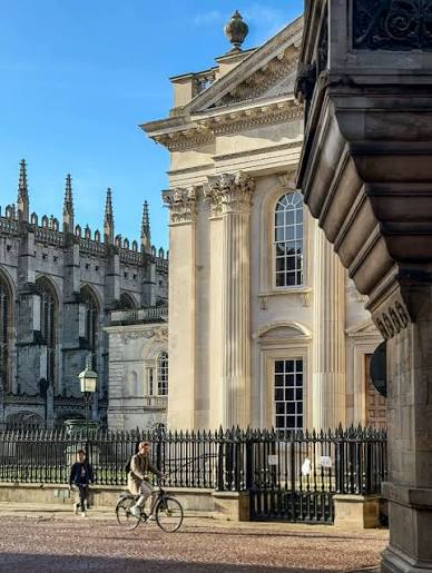 Historic Cambridge architecture near King&rsquo;s College
