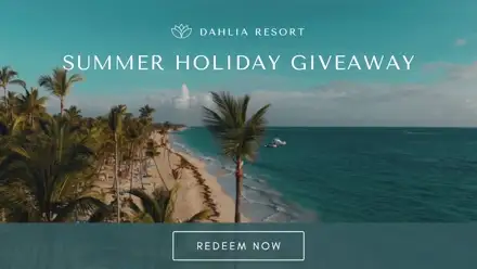 Resort contest in-stream video ad